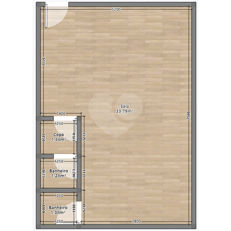 Sala comercial a venda Vila Leopoldina 