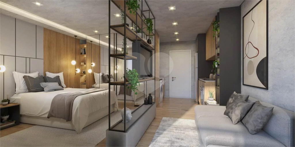 Studio 31m² novo   dormitório, 1 banheiro e 1 sala, com lazer Pinheiros