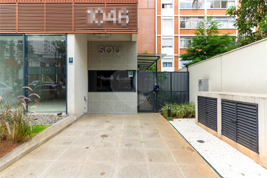 Studio mobiliado de 30m² com armários e eletrodomésticos sala e quatro integrado 1 banheiro Perdizes