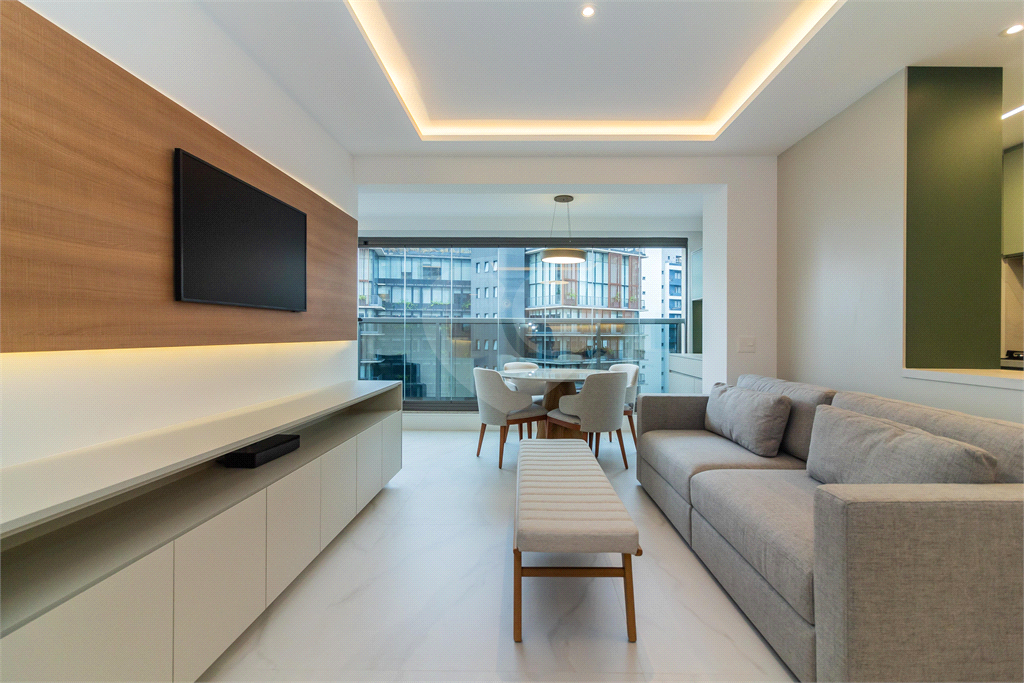 Apartamento para venda, com 2 quartos, 70 m, novo, mobiliado, 1 vaga na Vila Madalena