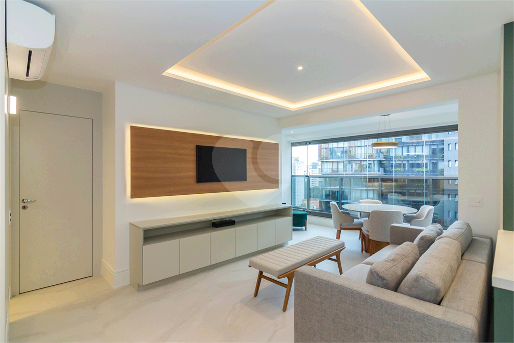 Apartamento para venda, com 2 quartos, 70 m, novo, mobiliado, 1 vaga na Vila Madalena