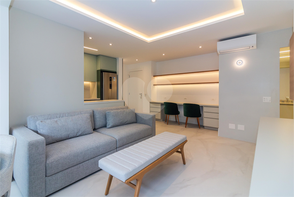 Apartamento para venda, com 2 quartos, 70 m, novo, mobiliado, 1 vaga na Vila Madalena