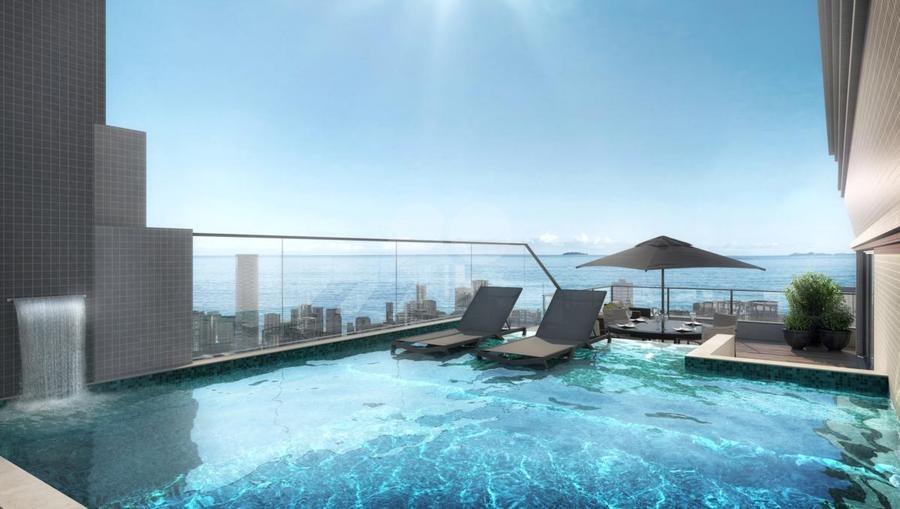 Vista Piscina Cobertura