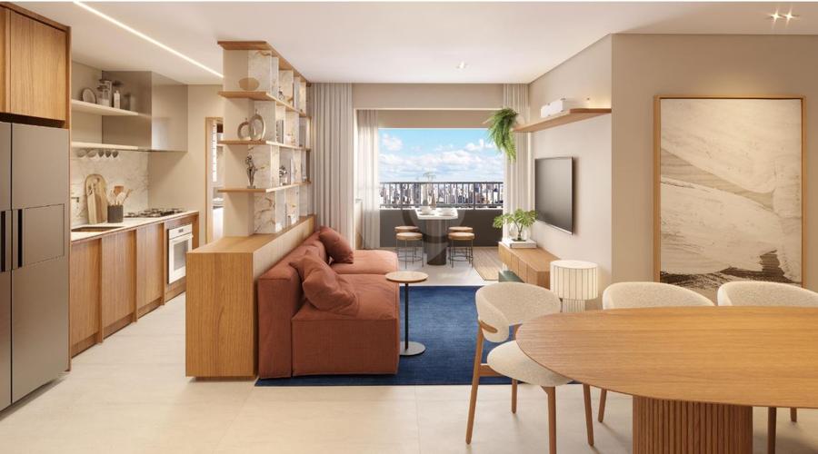 Living - 97m² - 3 suítes