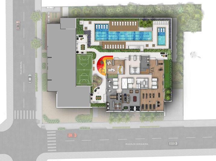 Implantação 4º Pavimento