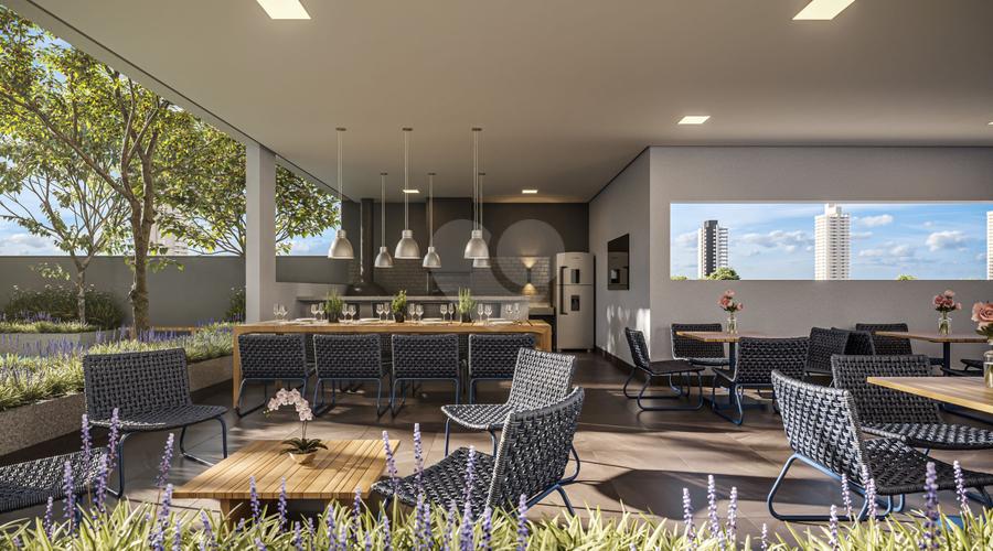 Churrasqueira coberta com forno de pizza