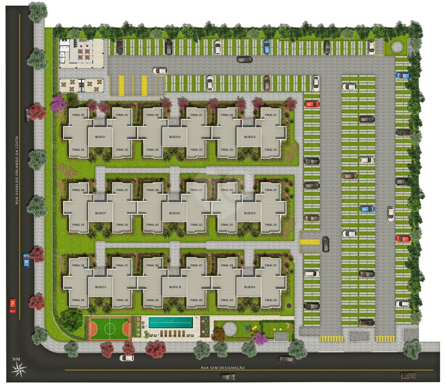 Residencial Nosso Paraíso Bio - 1ª Fase Campinas Residencial Cosmos REM17510 11