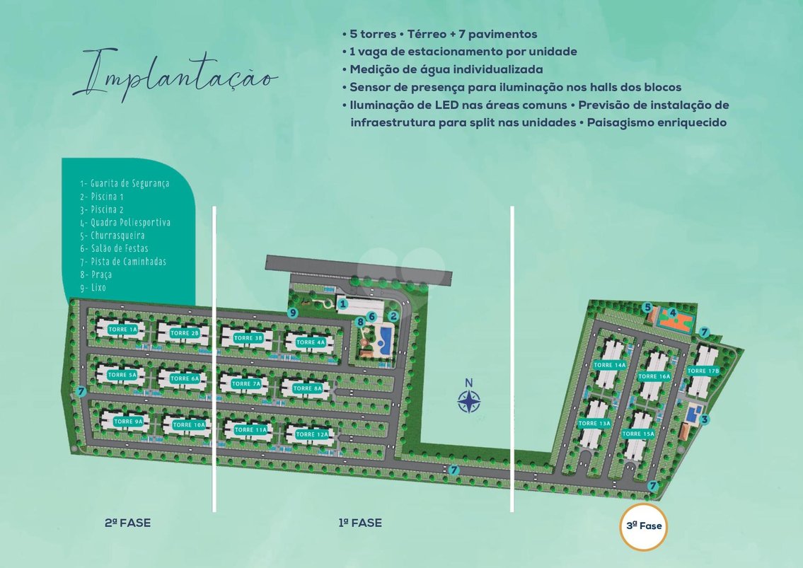 Leve Castanheira Residencial Park - Fase 3 Manaus Gilberto Mestrinho REM18502 8