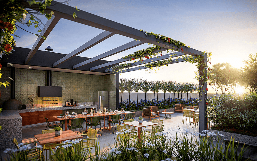 Churrasqueira com forno para pizza