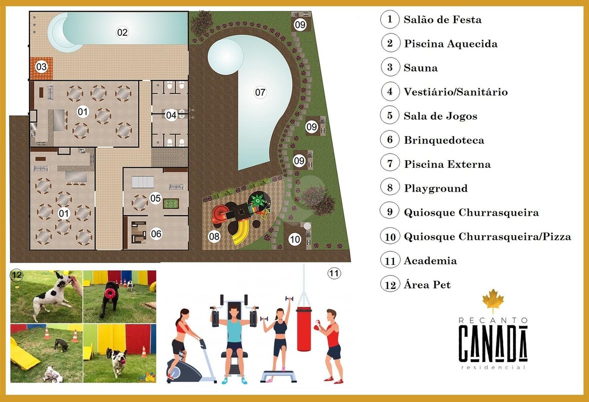 Recanto Canada Residencial Cascavel Canadá REM18976 30