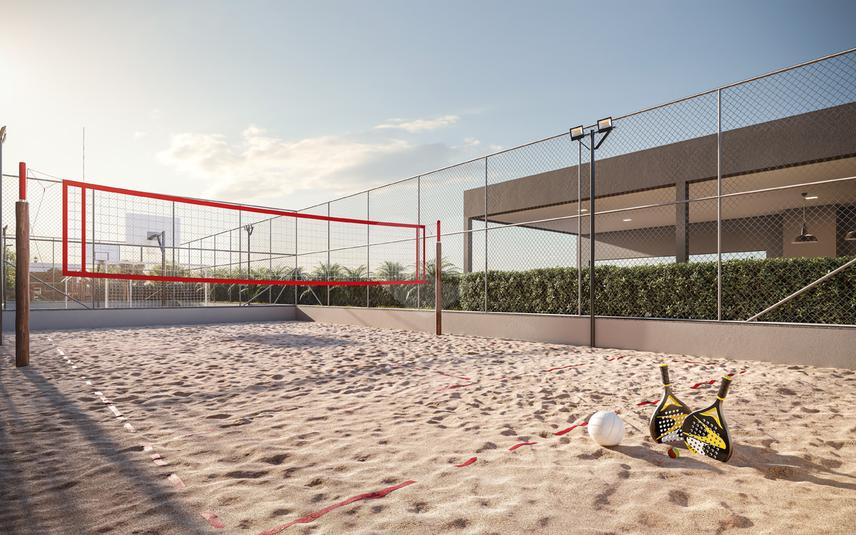 Quadra de Beach Tennis