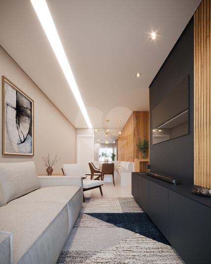 Sala de Estar/Jantar - ap. 67m²