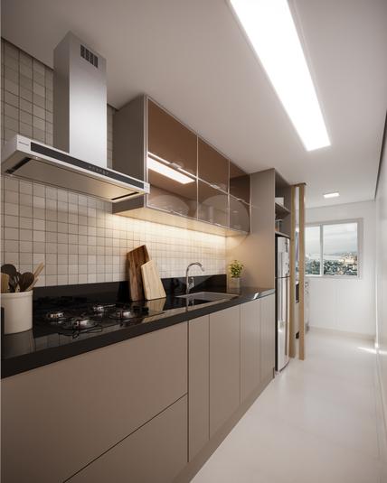 Cozinha - ap. 67m²