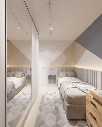 Quarto Solteiro - ap. 56m²
