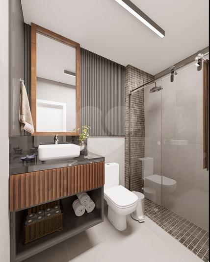 Banho - ap. 38m²
