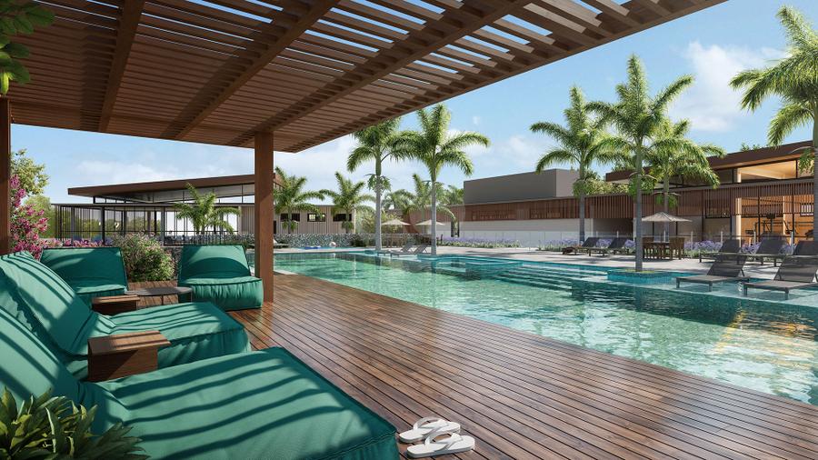 Piscina com Deck