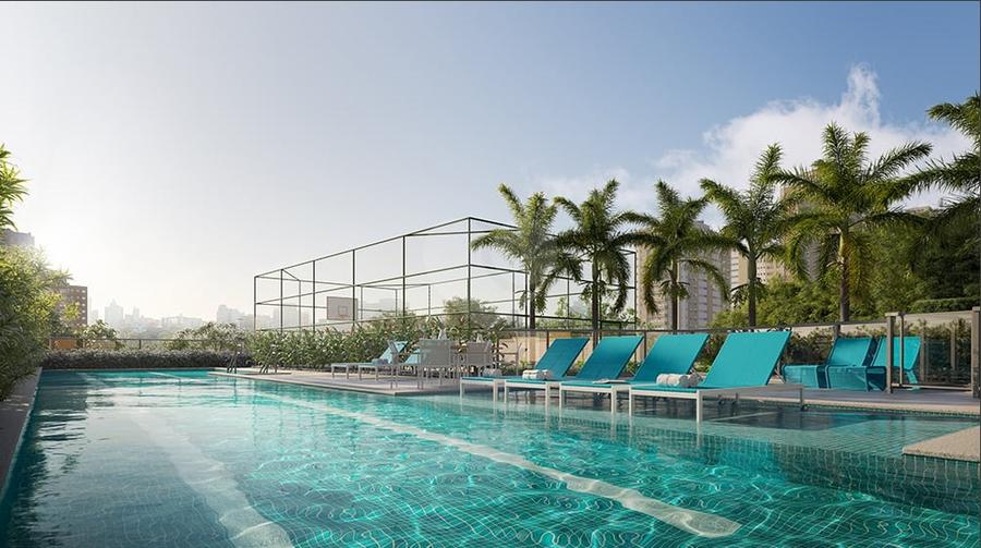 Piscina com Raia