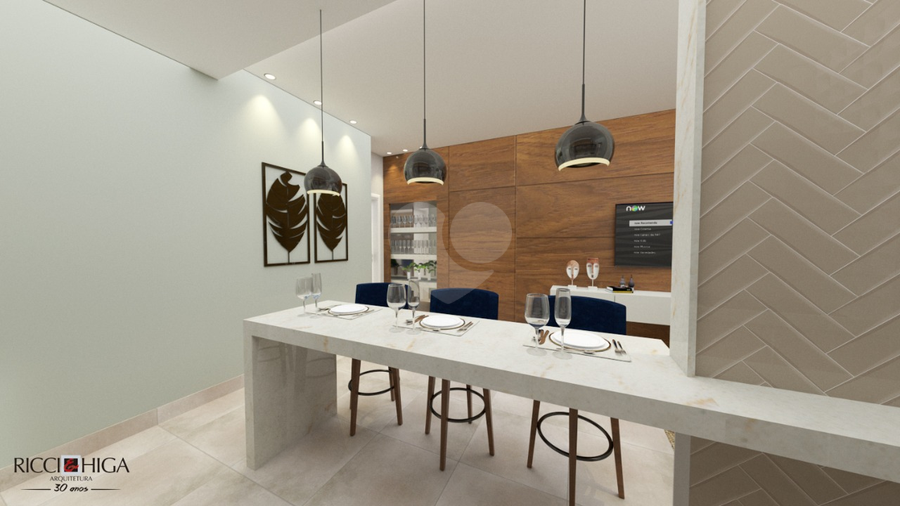 Cozinha com Sala de Estar
