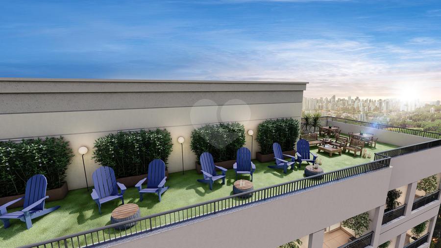 Rooftop com área de contemplação e solário