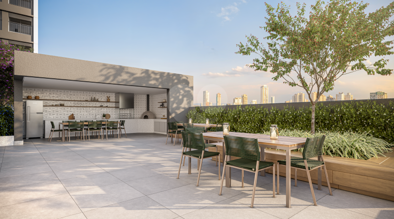 Churrasqueira com forno para pizza