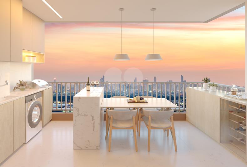 Terraço 43m² - finais-3-4-5-6 - 2 dorms