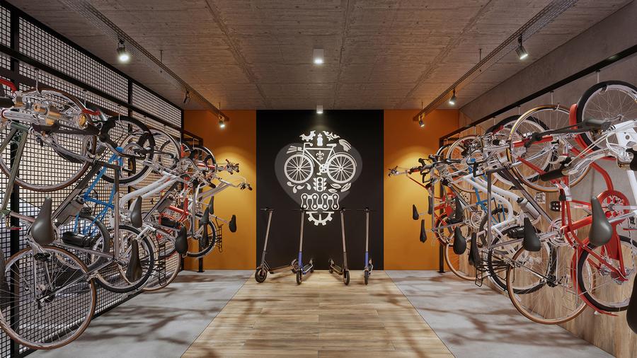 Bicicletário 