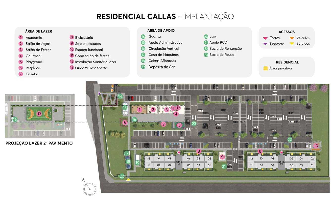 Residencial Callas Curitiba Pinheirinho REM23365 8