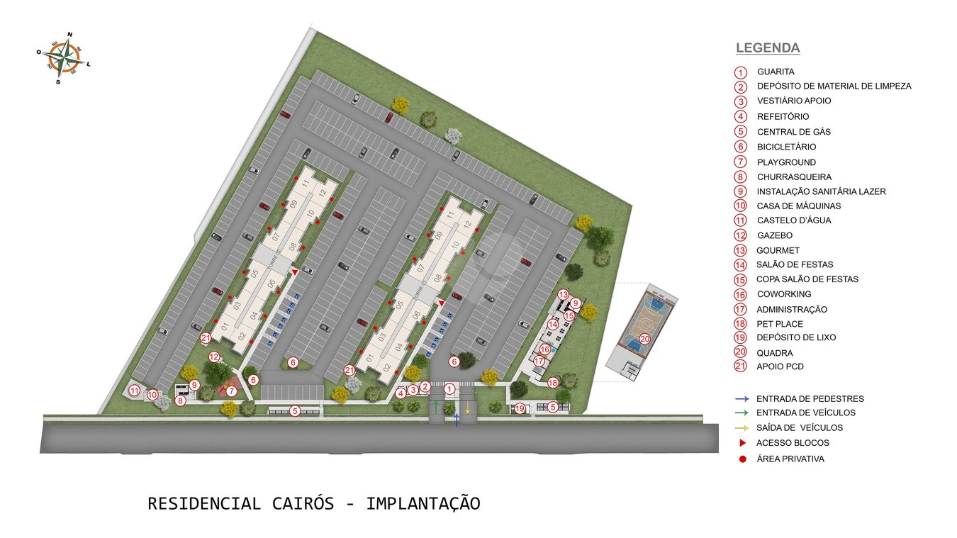 Residencial Cairós Curitiba Bairro Alto REM23366 9