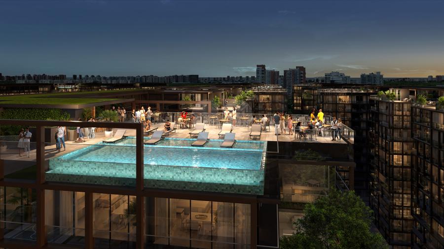 Piscina Noite