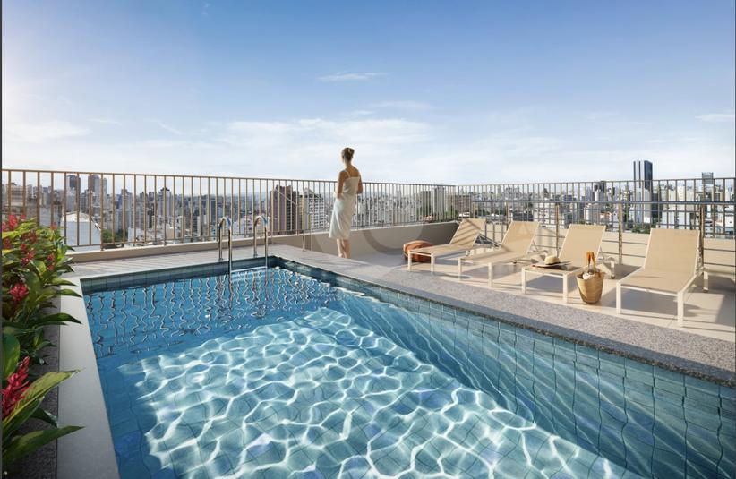 Piscina no Rooftop