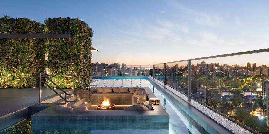 Piscina com Fire Place