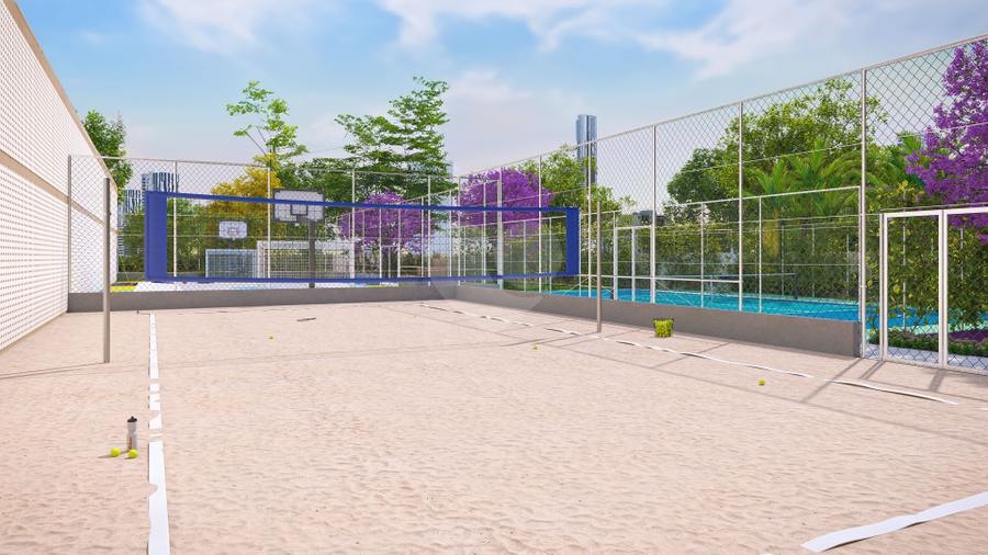 Quadra de Beach Tennis