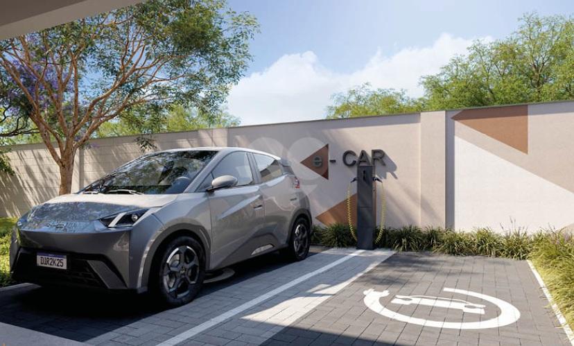 Vaga para Carro Elétrico 
