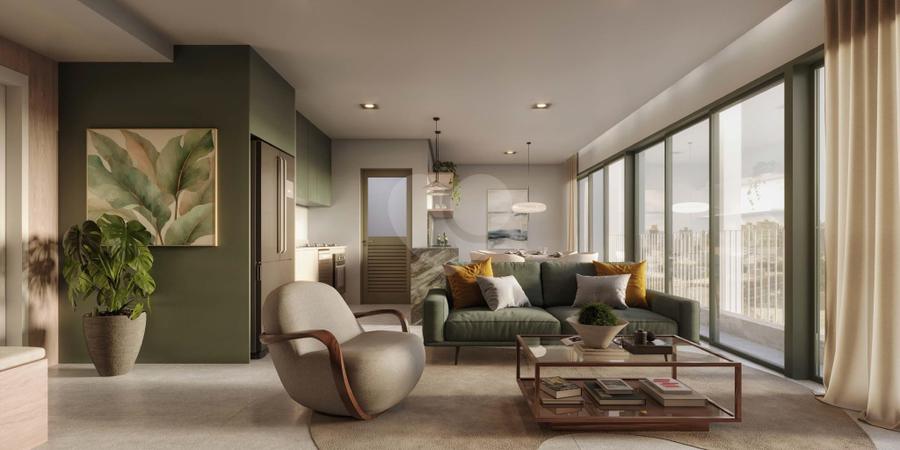 Living - apto. 88,95m²