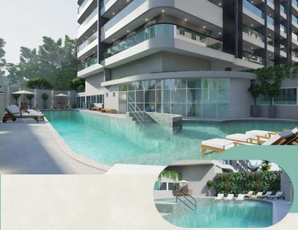 Piscina com Raia