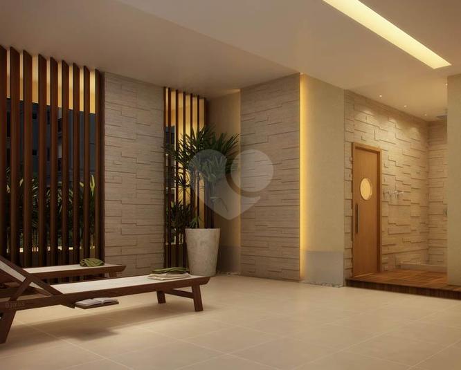 Sala de Repouso das Saunas Seca e a Vapor