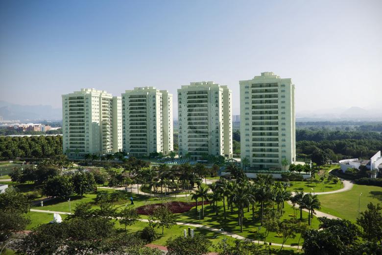 Fachada vista parque