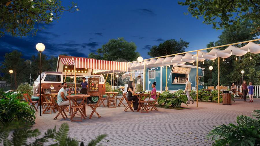 Praça de Alimentação 