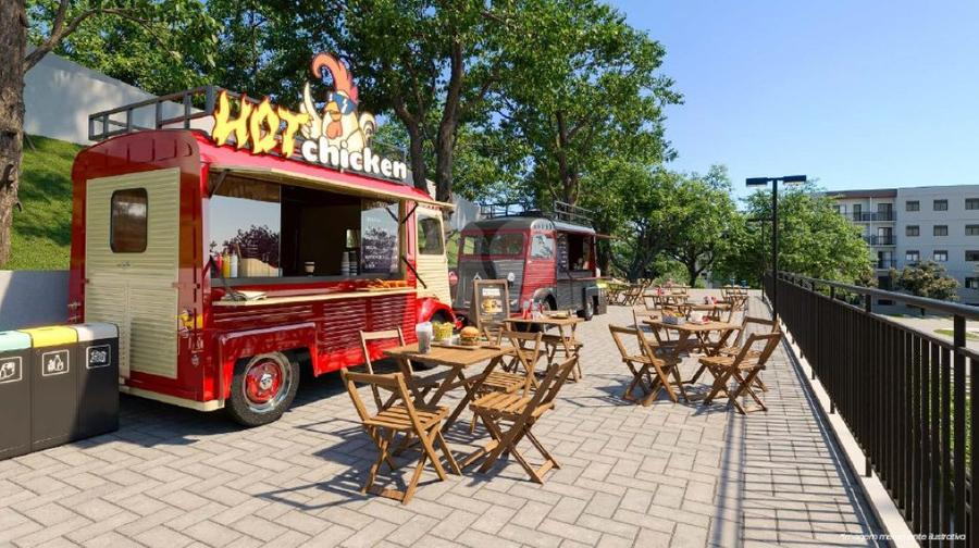 Espaço do food truck