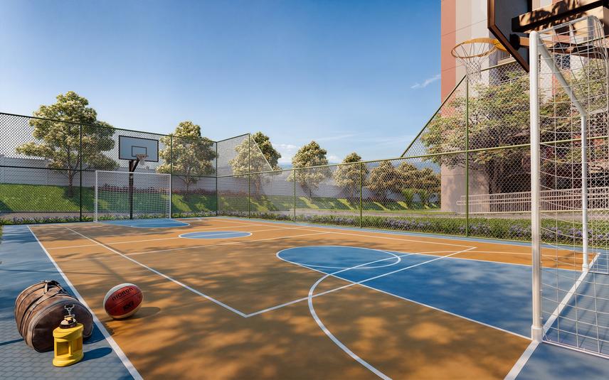 Quadra poliesportiva