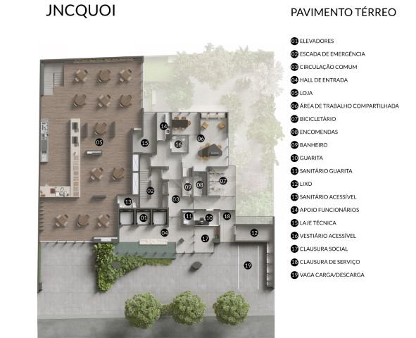 Implantação - térreo