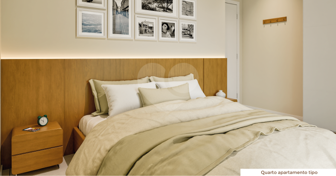 Apartamento tipo decorado