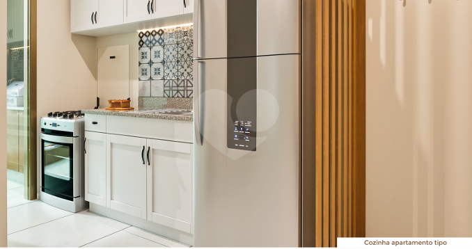 Apartamento tipo decorado