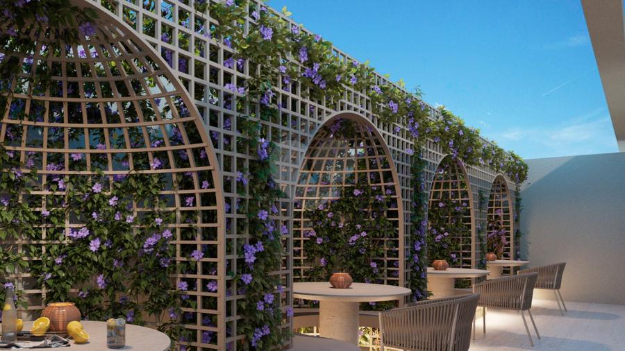 Área Externa Restaurante 