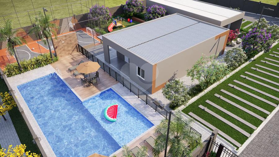 Voo Pássaro Área de Lazer 