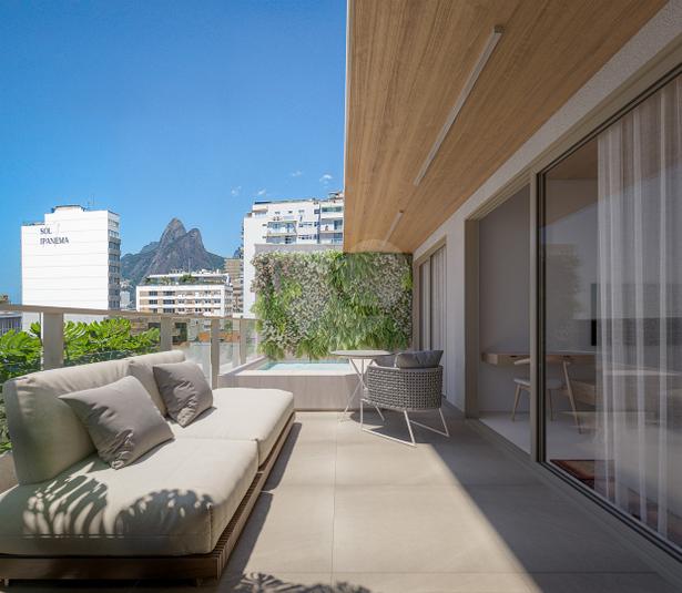 Terraço da Cobertura - Modelo