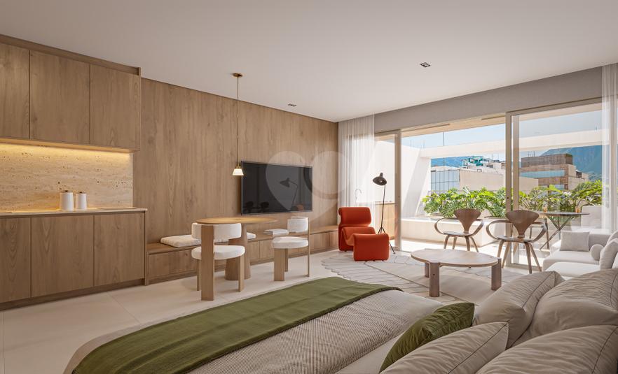 Sala da Cobertura - Modelo