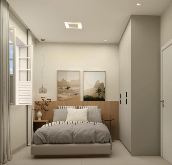 Apartamento 203 e 303 - Quarto