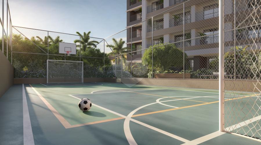 Quadra Recreativa de Pickleball