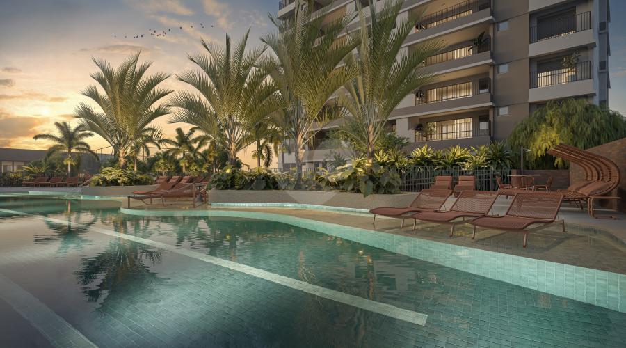 Piscina com Raia dupla de 25m